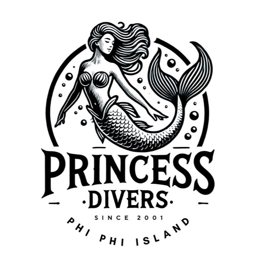Princess Divers Phi Phi Island logo