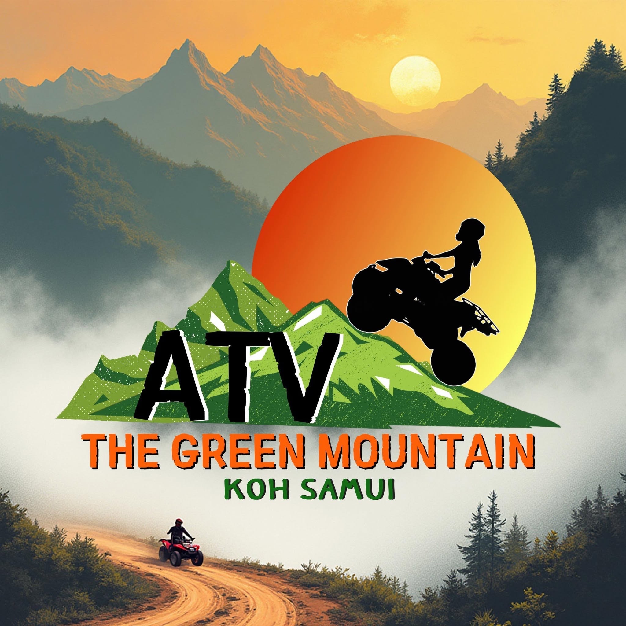 The Green Mountain ATV Koh Samui logo